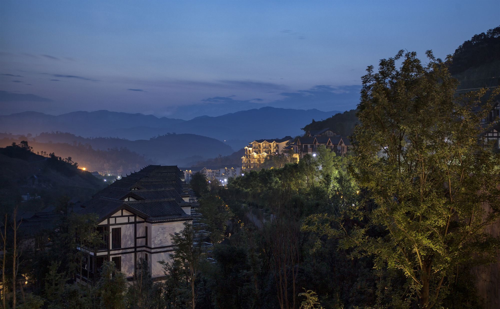 Hotel Banyan Tree Chongqing Beibei Exteriér fotografie